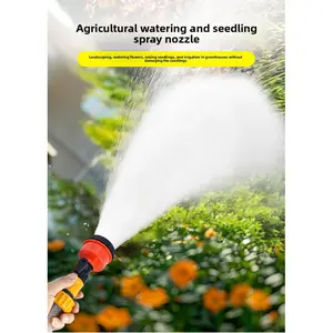 1PC Garden Sprinkler Heads Greenhouse Sprinkler Gardening Nursery Gun Sprayer NozzleMesh Flower Watering Sprinkle