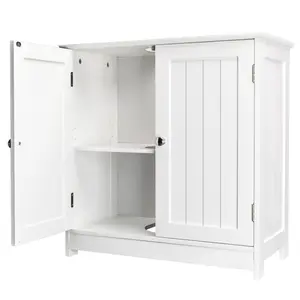 Bathroom Under Sink Cabinet Storage Furniture with Shelves, Waterproof Organizer for Bathroom Essentials Space Saving