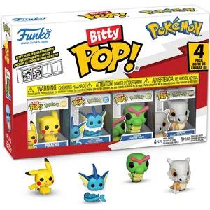 Pokemon Pikachu Funko Bitty Pop! Mini-Figure 4-Pack