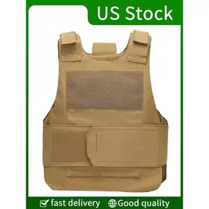 Adjustable Lightweight Tactical Vest, Sport Vest for Outdoor, Hunting, Training, Plate Carrier, Men's Vest Design Bum Bag & Belt Bag, Protective Gear for Men outdoor