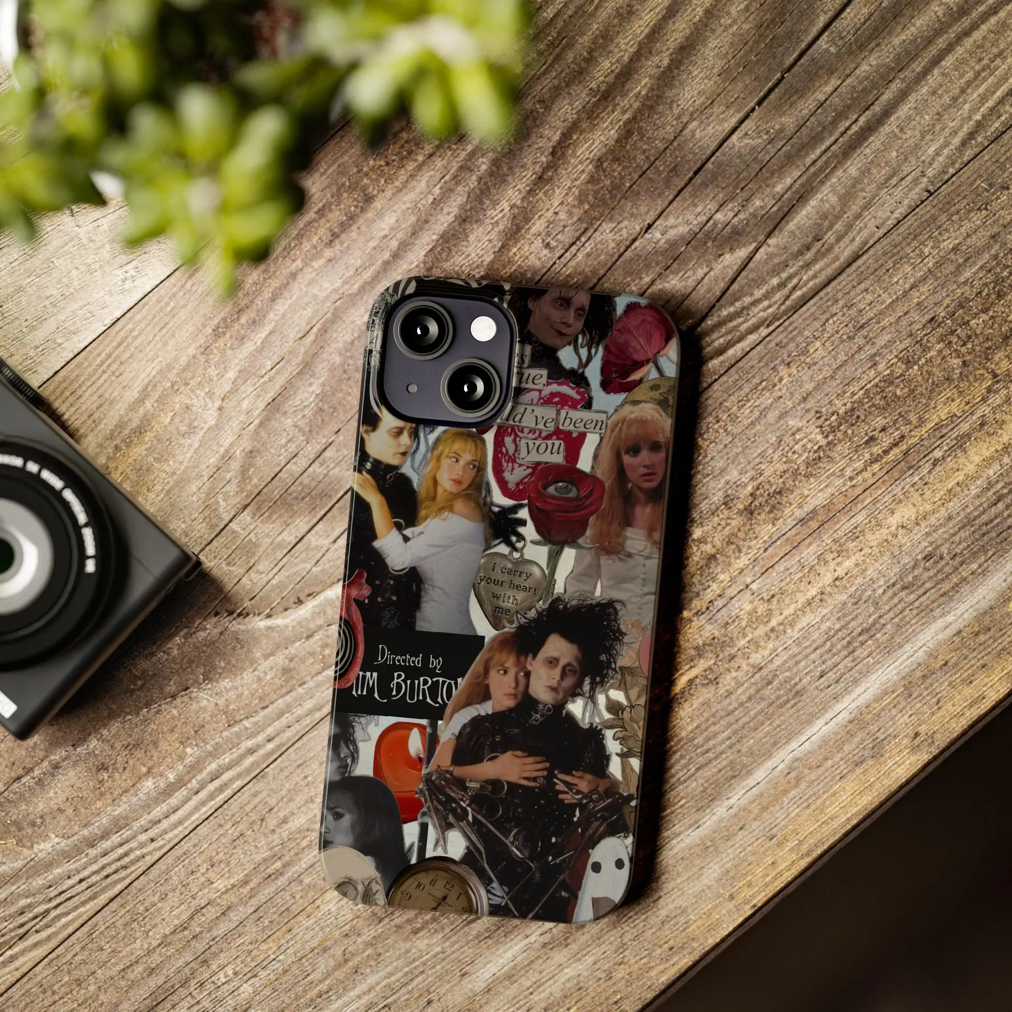 Edward Scissorhands Phone Cases, Johnny Depp Phone Cases, Case For iPhone 17, 16, 15, 14, 13, 12, 11, Women Gift, Gift For Her, Iphone Case