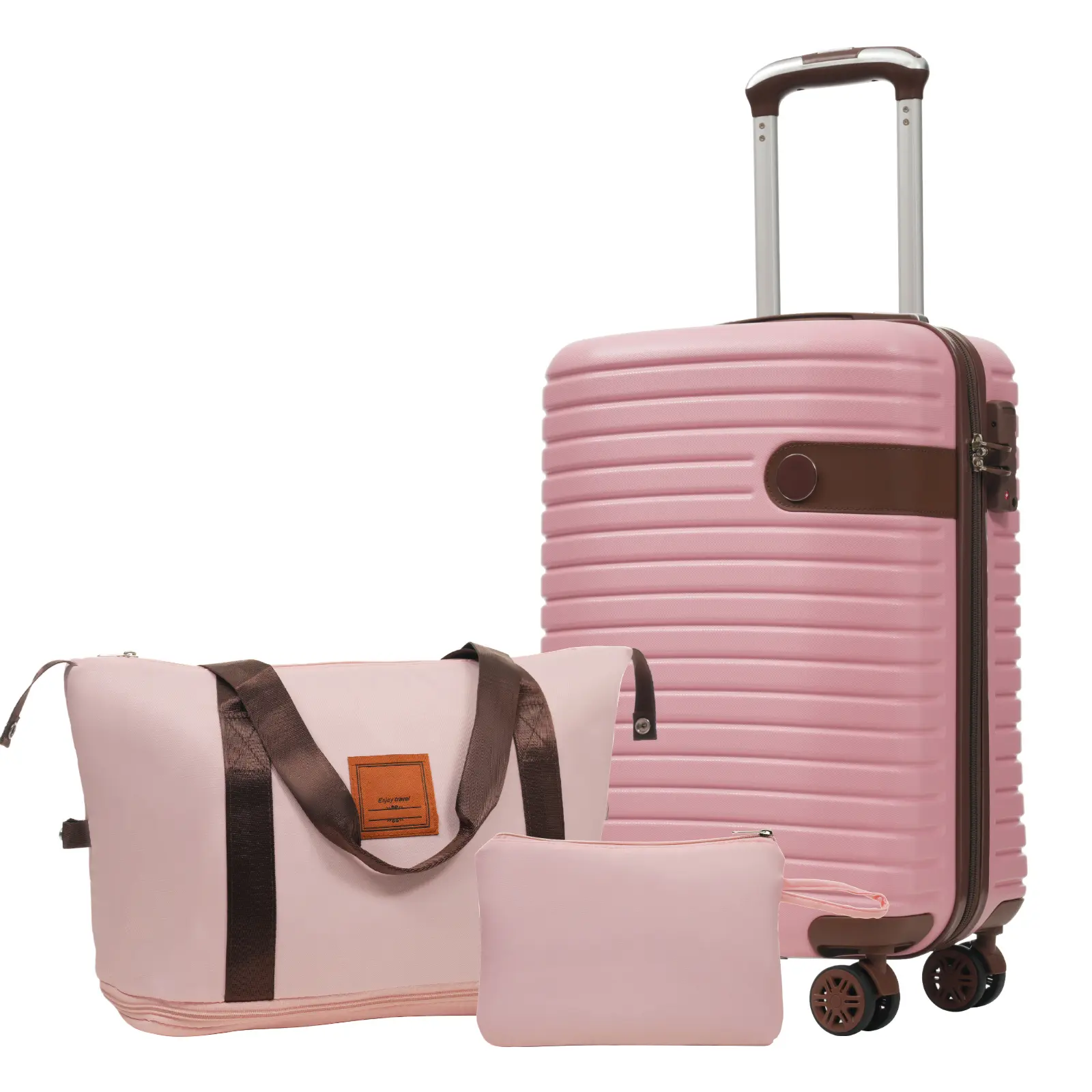 Luggage Sets 3 Piece Carry on Luggage 22x14x9 Airline Approved, Lightweight Hardshell ABS Suitcases with Wheels, 20 inch Travel Bags Traveling Bag