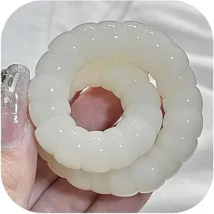 Virelyn S Anxiety Relief Items Natural Bodhi Seed Bracelets Anxiety Fidget Bracelets Jewelry Protection Healing Gift Stretch Sensory Beaded for Adults