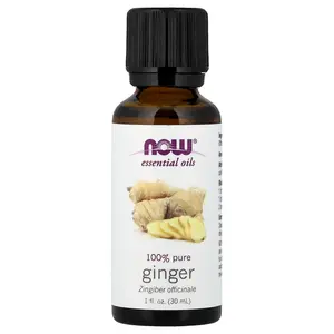 NOW Foods Essential Oils, Ginger, 1 fl oz (30 ml)