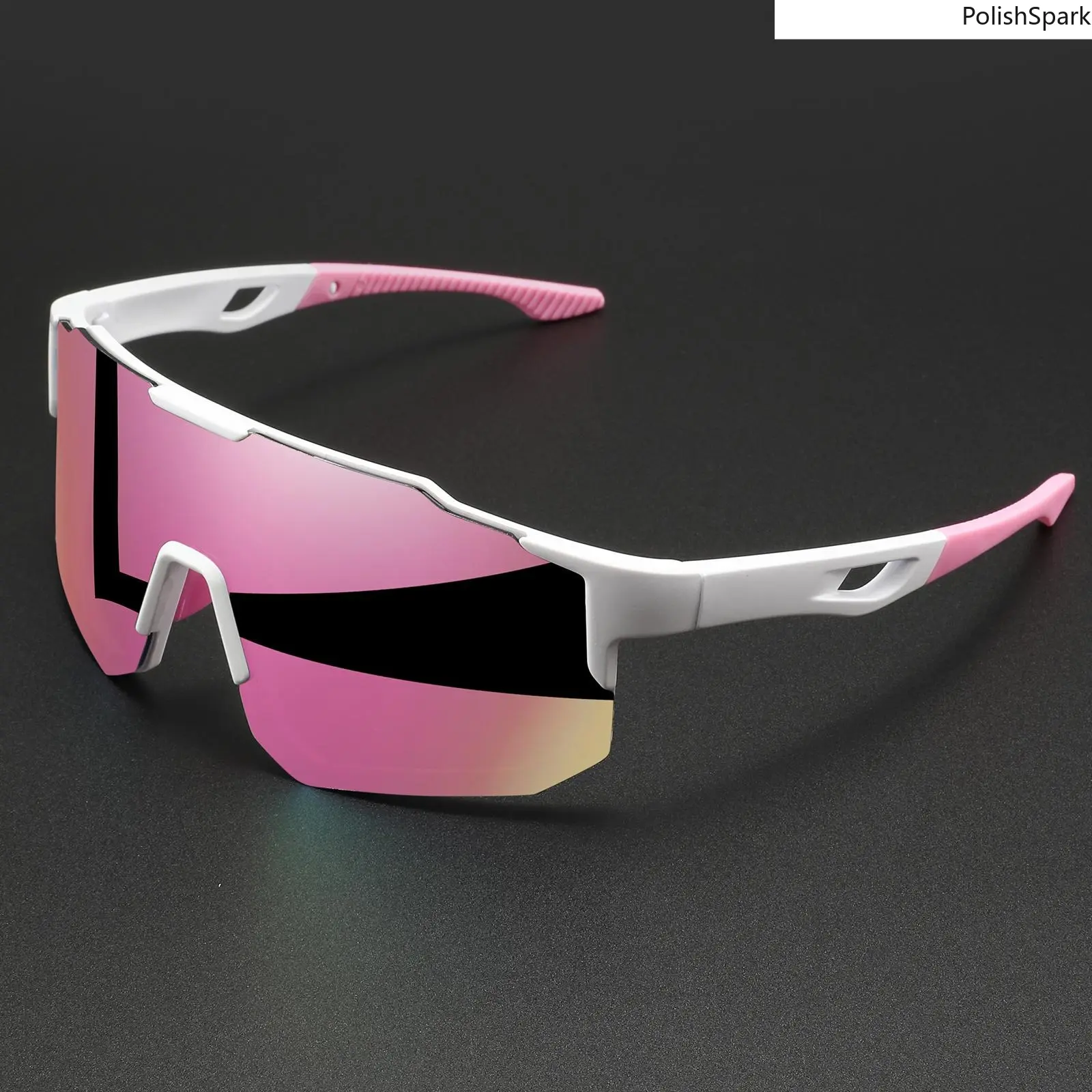 Polarized Sports Sunglasses for Men & Women – UV400 Protection, Windproof One-Piece Lens, Lightweight Shades for Cycling, Running, Hiking tiktokshopbacktoschool