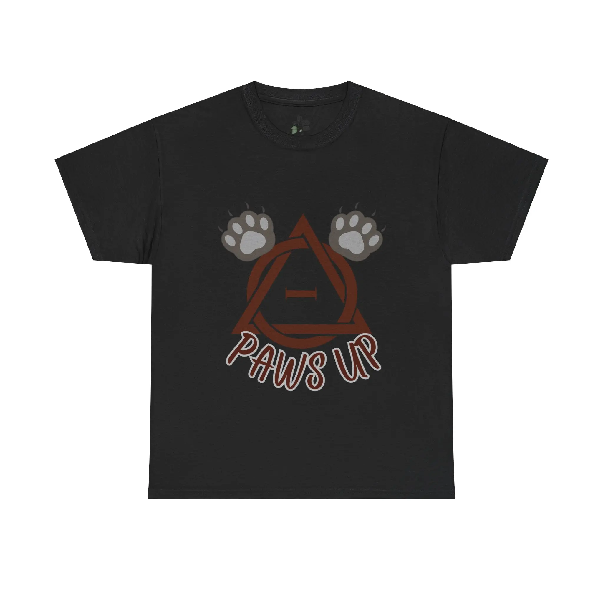 Therian Cat Paws T-Shirt - Classic Fit 100% Cotton Therian Pride Symbol with Cat Paws, Masks, Tails & Fox Wolf Animal Prints
