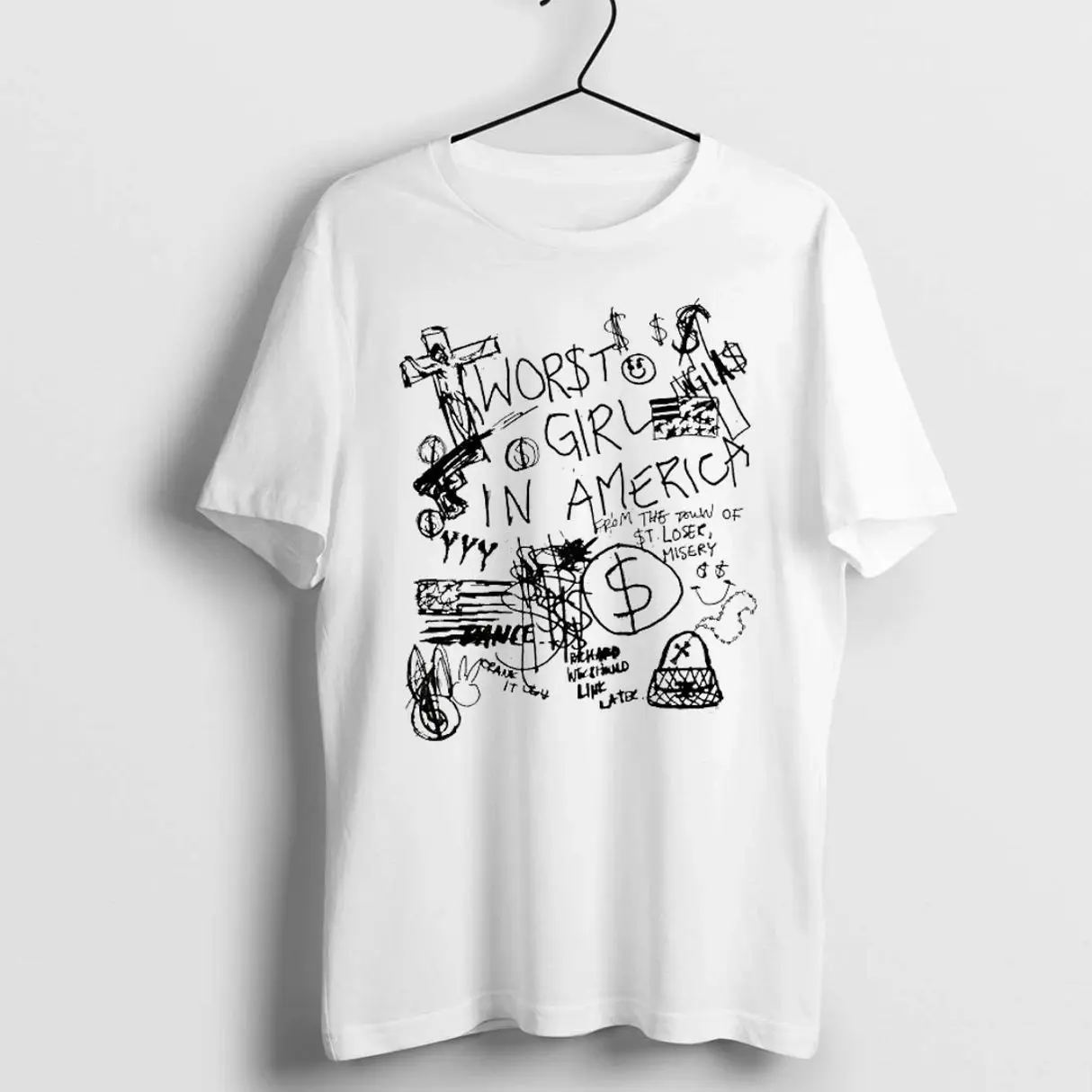 Officials Worst Girl In America From The Town Of St Loser Misery Richard We Should Link Later Premium T Shirt Sweatshirt Hoodie 24F