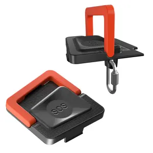 YONZEE Emergency Escape Handle for Tesla 2025-2026 Model Y Juniper & 2024-2025 Model 3 Highland - Quick Release Safety Pull, , Carbon Fiber Pattern, Durable ABS, Easy Install