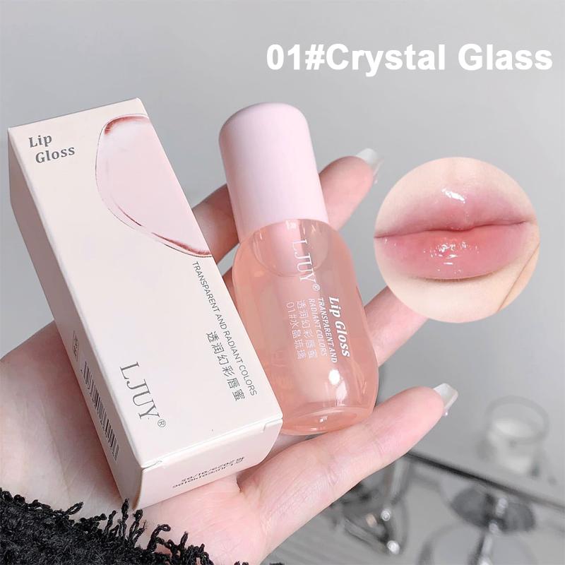 6/3 Pcs Lip Gloss Hydrating Lip Glaze Stick, Oil Transparent Glossy Lip Honey, Fades Fine Lines, Affordable Unisex Balm for Students