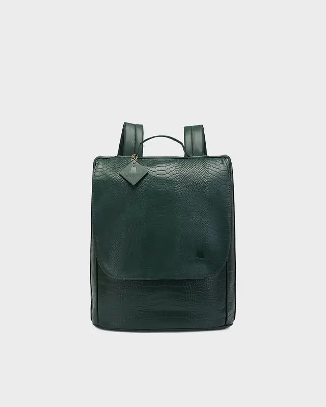 Classic Weekender Backpack in Emerald Green