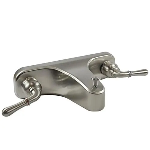 Danco 8-in. Mobile Home Centerset Tub & Shower Faucet, Lever-Based Modern Shower & Bath Tap, Lever-Based Shower & Bath Taps, Modern Shower & Bath Taps