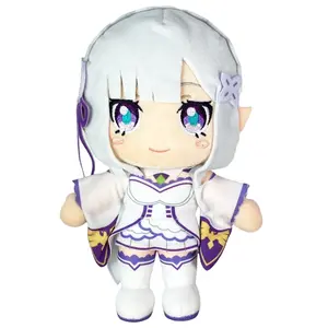 Re Zero S2 - Emilia Movable Ver Plush 8"H