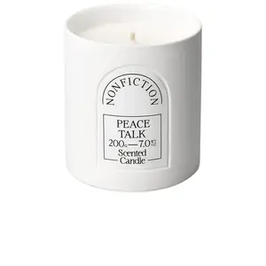 NONFICTION Peace Talk Scented Candle