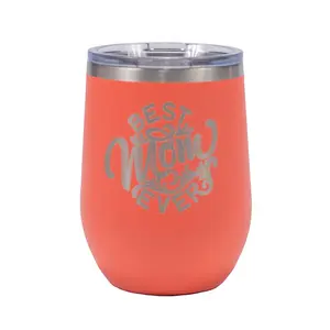 Mother's Day Laser Engraved 12oz. Tumblers - BEST MOM EVER | Ammo Can Man