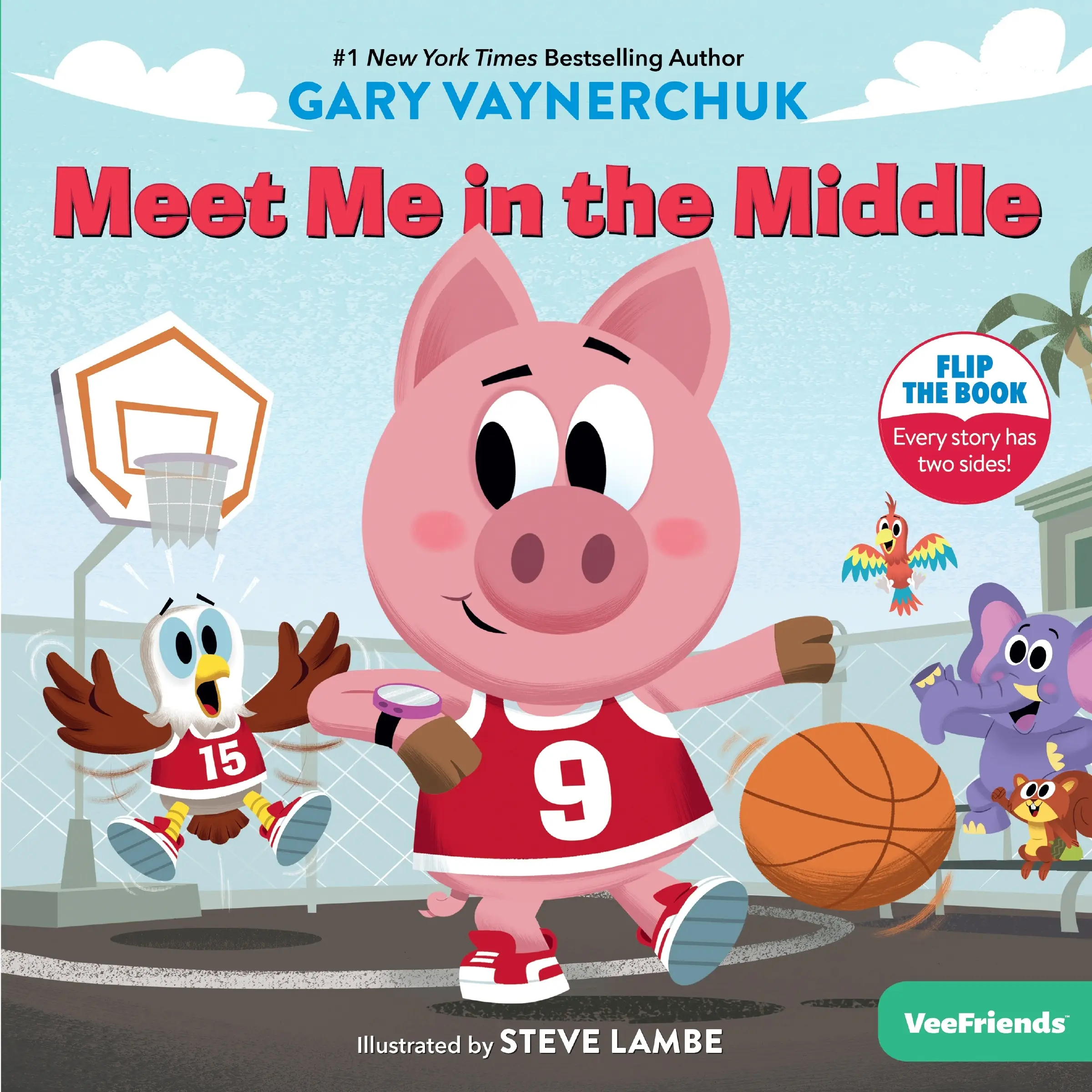 Meet Me in the Middle: A VeeFriends Book by Gary Vaynerchuk [Hardback Book]