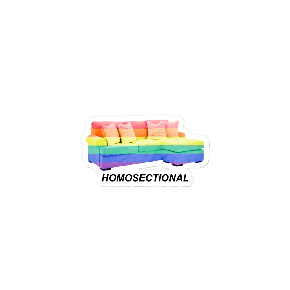 Homosectional sticker Homosectional sticker