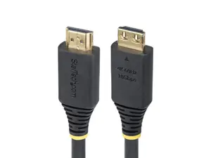 StarTech 10ft (3m) High Speed HDMI Cable with Gripping Connectors, 4K 60Hz/1440p 144Hz, HDR10/HDCP 2.2/ARC, 18Gbps, UHD HDMI Cord for TV/Monitor/Display, TPE Jacket Model HDMI2-CABLE-GRIP-10F