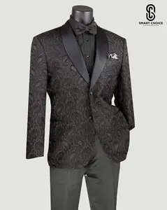 Men's Prom and Wedding Blazer Jacket in Black