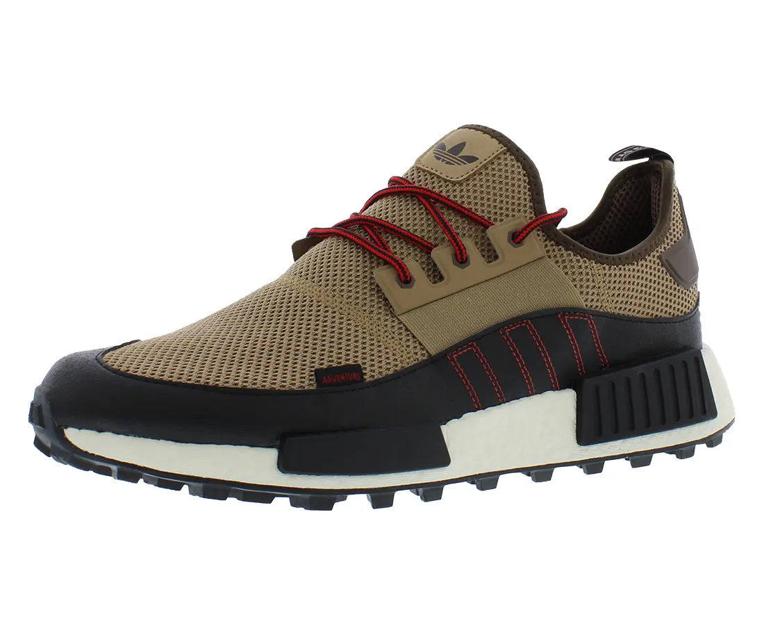 Adidas Nmd_R1 Tr Men's Athletic Trainer - Brown/Black Sneaker, Men's Sports Shoes, Performance Footwear, Men's Shoes, Chunky Sneaker