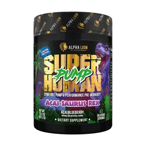 Alpha Lion SuperHuman Pump - Stim-Free Pump & Performance Pre-Workout