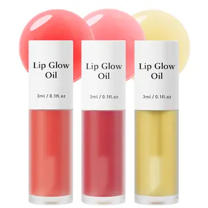 Korean Apple Plumping Lip Glow Oil-GlossyHydrating Lip Care for Women & Girls, 3ml /0.1fl.oz,Enhances Lip Texture with a Glossy FinishPerfect for Daily Beauty Routine