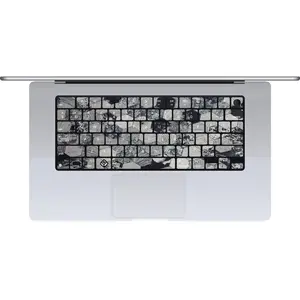 Fly Tile MacBook Keyboard Sticker