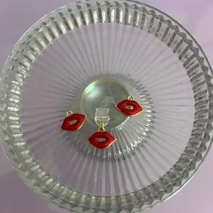 Red Lips Charm Dust Plug