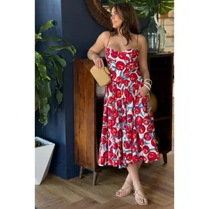 Farm Rio Cherry Blossom Dress