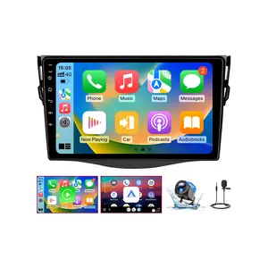 Wireless CarPlay & Android Auto for Toyota RAV4 (2006-2012) | 9" Android 13 Head Unit with WiFi, GPS, 2+64GB, Touchscreen, Backup Camera Car Media Player Car Monitor