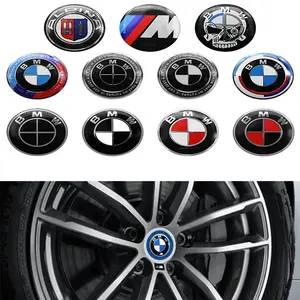 4Pcs 56mm 60mm 65mm Car Styling Wheel Center Hub Caps Stickers Emblem Badge For BMW M E36 E39 E46 E30 E34 E53 E90 E60 E70 E87 E92 F10 F20 F30 X1 X3 X5 X6 Accessories