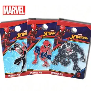 Marvel Official Licensed Limited Edition Marvel Brooch High Quality Alloy Material 3D Craft Accessories Clothing Embellishment Backpack Accessories Party Decoration Practical Marvel Classic Peripheral Perfect Holiday Party Gift