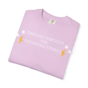 Dancing Through The Lightning Strikes T-shirt | Lightning Bolt Graphic, TS Inspired, Country Music Fan