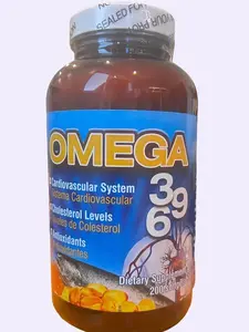 Mejora el sistema cardiovascular con capsulas de OMEGA  3 6 9 DIETARY SUPPLEMENT