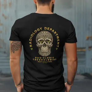Personalized Radiology T-shirt, Unisex Streetwear Apparel, Bella + Canvas 3001