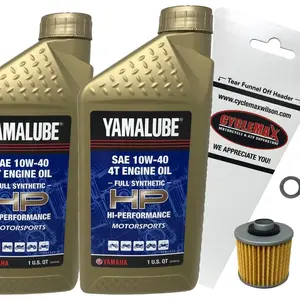 Yamaha Genuine 2006-2023 Raptor 700 Raptor 700R Full Synthetic Oil Change Kit