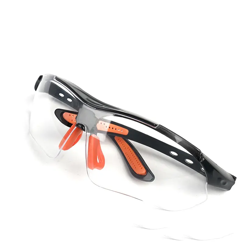 1pc Sports Protective Eyewear，Cycling Windproof High Goggles Safety Vented HD Eye Glasses Work Lab Laboratory Safety Sandproof Protective Glass Goggle Plastic Safety Gear