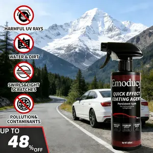 Car Coating Spray-Advanced Automobile Quick-acting Coating Agent With Dust -Proof and Glazing Effects -Long Lasting Car Paint Waxing Solution For a Showroom Shine
