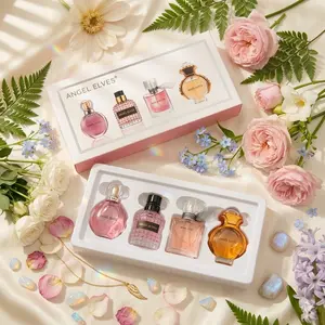 Women's Perfume Set, Long-Lasting Fragrance Gift Box with Classic Musk & Rose Scent, Ideal Gift for Wife & Girlfriend, Portable Travel Size
