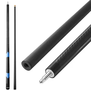VEVOR Pool Cue, 1 Piece Pool Stick, 58 inch & 19 oz Carbon Fiber Billiard Pools Cue Stick with Bakelite Pressed Cue Tip & ABS Connection Ring, Cues Sticks for Professional Pool Table, Bar, Home,Office