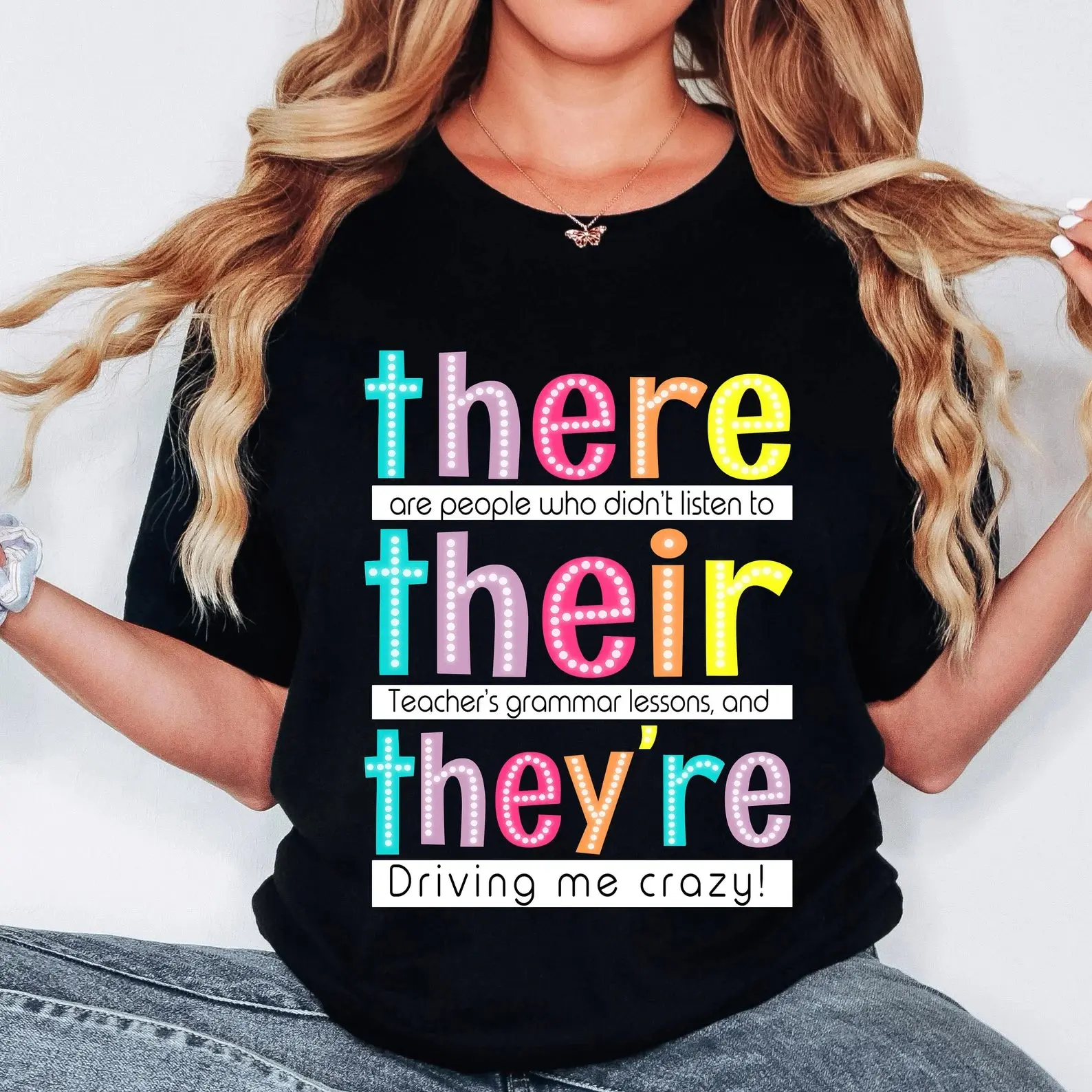 Funny Teacher DTF Transfers - THIS IS NOT A SHIRT