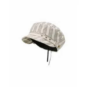 Cider STRIPED BERET HAT