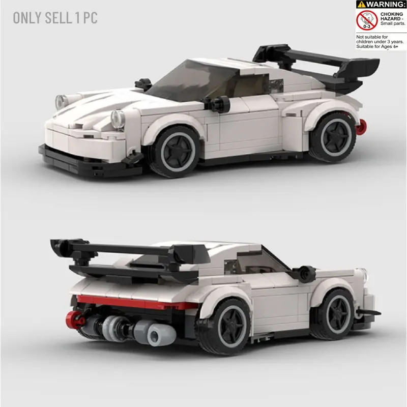 Supercar Building Blocks Kit, Building Sets, Brick Set, Assembly Blocks Set, Diy Building Model, 317pcs/set Classical Car Model Building Toy, Educational Creative Toys, Birthday and Holiday Gift