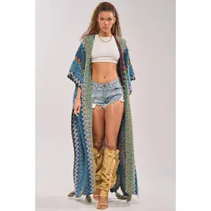 DESERT MOSAIC LONG CARDIGAN