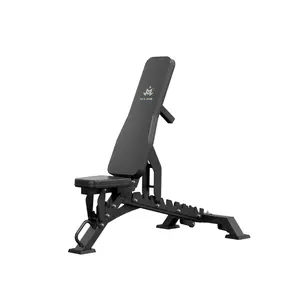 Major Fitness Adjustable Bench | 1300Lbs Capacity Weight Bench PLT01 (Black)