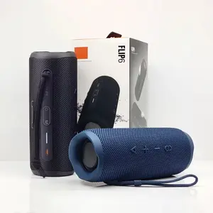 Flip 6 Bluetooth Portable Speaker - Portable Audio Solution with Flip6 Branding and Blue Design Elements