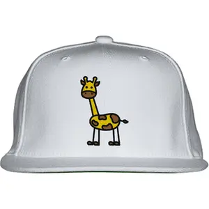 Stick Giraffe Snapback Hat