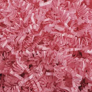 MagicWater Crinkle Cut Paper for Gift Baskets - Light Pink - Perfect for Shredded Paper Filler, Basket Filler, Gift Boxes, Bridesmaid Gifts, Christmas Stuffers & More - Ideal for All Occasions