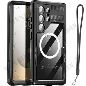 JTL Case For Samsung S25 S24 S23 Ultra Plus IP68 Waterproof 360 Magsafe Cover Capa Fundas