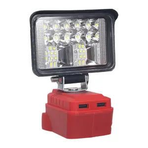 1PCS 3-inch LED working light suitable for M18 flashlight, equipped with 18 LED bulbs, is highly suitable for emergency situations, workplaces and garages. (Battery not included)