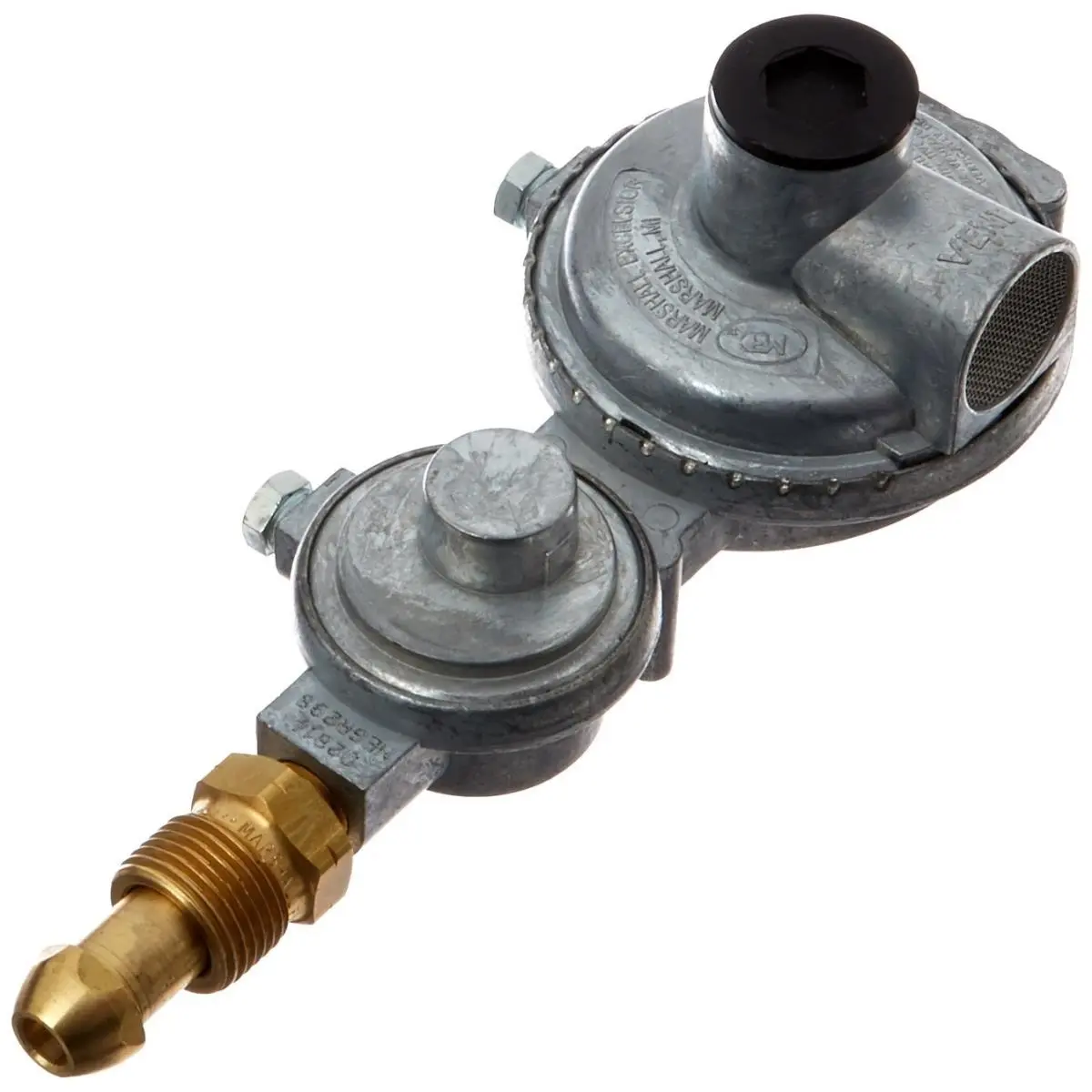 212 MAIN Marsh Excel Compact Integral 2-Stage Regulator - Zinc Body, Side Vent